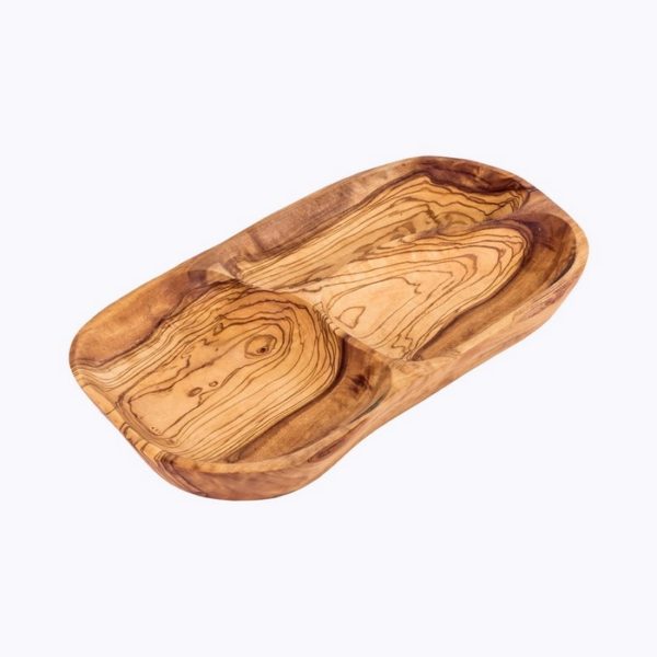 Flat Appetizer Tray 3 wells