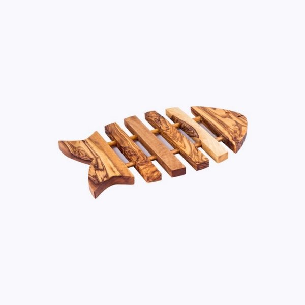 Fish Trivet wood