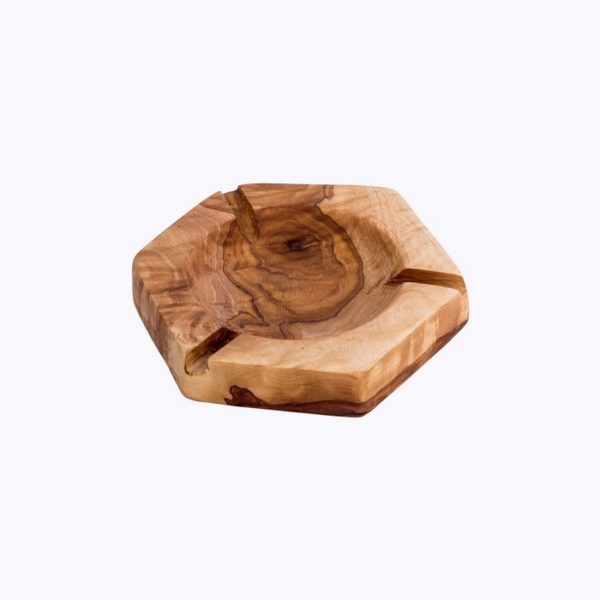 Hexagonal Ashtray wood