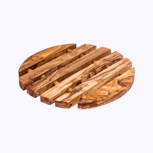 Round Trivet wood